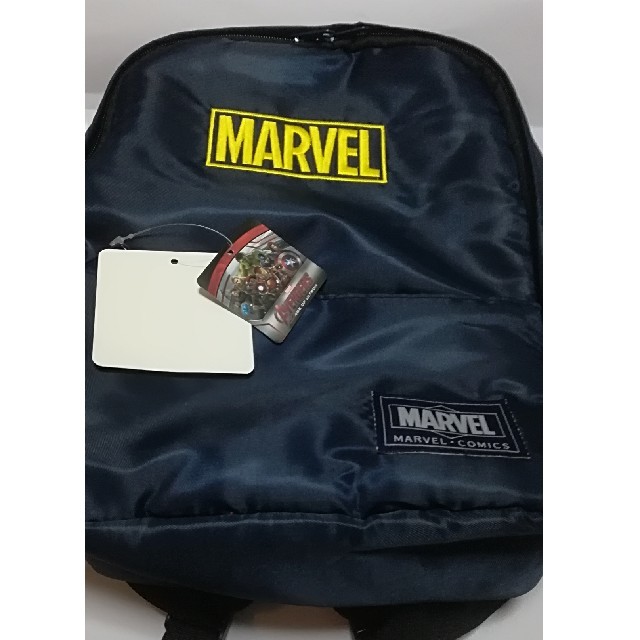 MARVEL(マーベル)のMARVEL　リュック　紺色　アミューズメント限定品 エンタメ/ホビーのおもちゃ/ぬいぐるみ(キャラクターグッズ)の商品写真