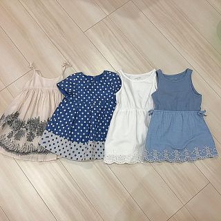 ギャップ(GAP)のbaby ワンピース4枚セット(ワンピース)