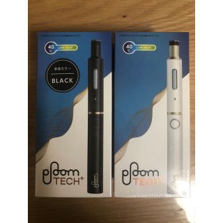 プルームテック(PloomTECH)の【白×3、黒×2セット】プルームテックプラスのスターターキット(タバコグッズ)