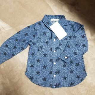 ブランシェス(Branshes)のブランシェス　新品タグ付デニムシャツ(シャツ/カットソー)