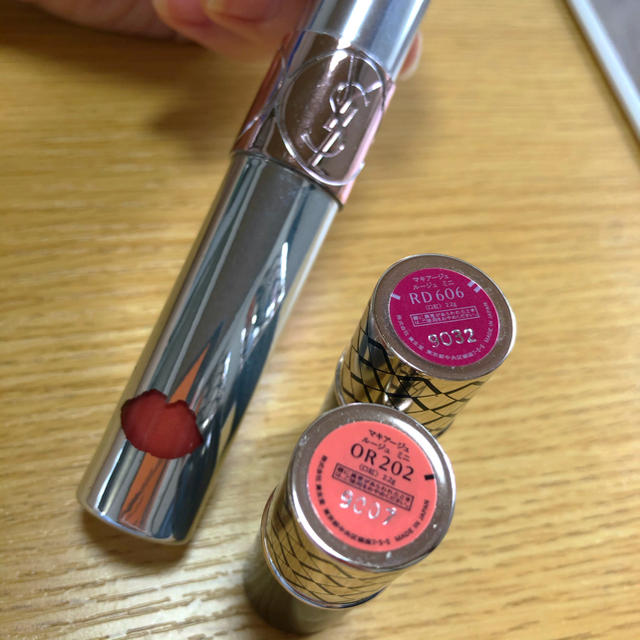 Yves Saint Laurent Beaute(イヴサンローランボーテ)のLIPセット💋YSL&マキアージュ コスメ/美容のベースメイク/化粧品(口紅)の商品写真