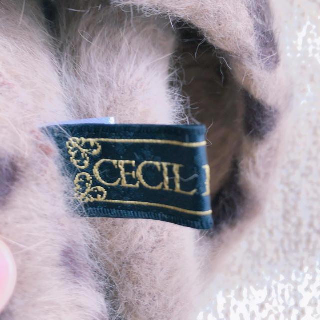 CECIL McBEE(セシルマクビー)のヒョウ柄ベレー帽 CECIL Mc BEE  SALE レディースの帽子(ハンチング/ベレー帽)の商品写真