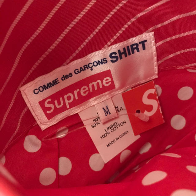 Supreme(シュプリーム)のSupreme × COMME des GARCONS SHIRT メンズのジャケット/アウター(ブルゾン)の商品写真