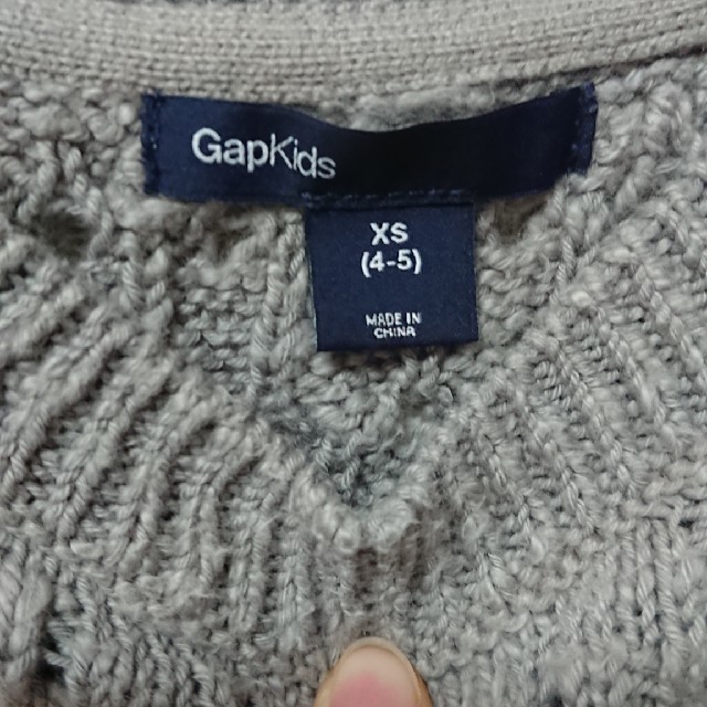 GAP Kids(ギャップキッズ)のGapKids ニットセーター キッズ/ベビー/マタニティのキッズ服女の子用(90cm~)(ニット)の商品写真