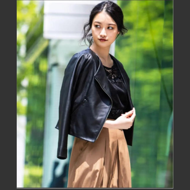 新品未使用】VICKY ラムレザーライダース | tradexautomotive.com