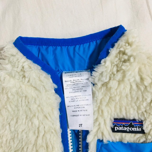 patagonia(パタゴニア)のPatagonia レトロX ベスト キッズ/ベビー/マタニティのキッズ服男の子用(90cm~)(ジャケット/上着)の商品写真