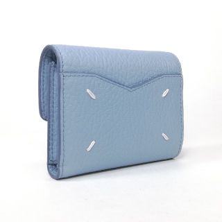 マルタンマルジェラ(Maison Martin Margiela)のENVELOPE LEATHER WALLET IN SKY BLUE(財布)