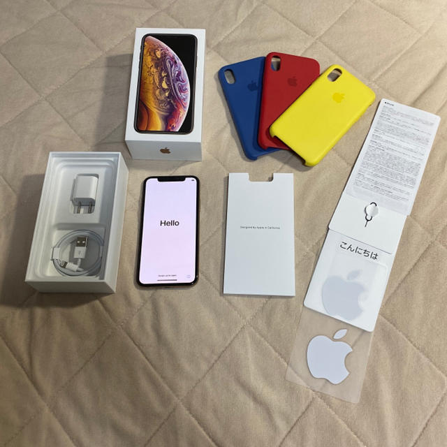 Apple(アップル)の超美品 iPhone XS 256GB SIM Free スマホ/家電/カメラのスマートフォン/携帯電話(スマートフォン本体)の商品写真