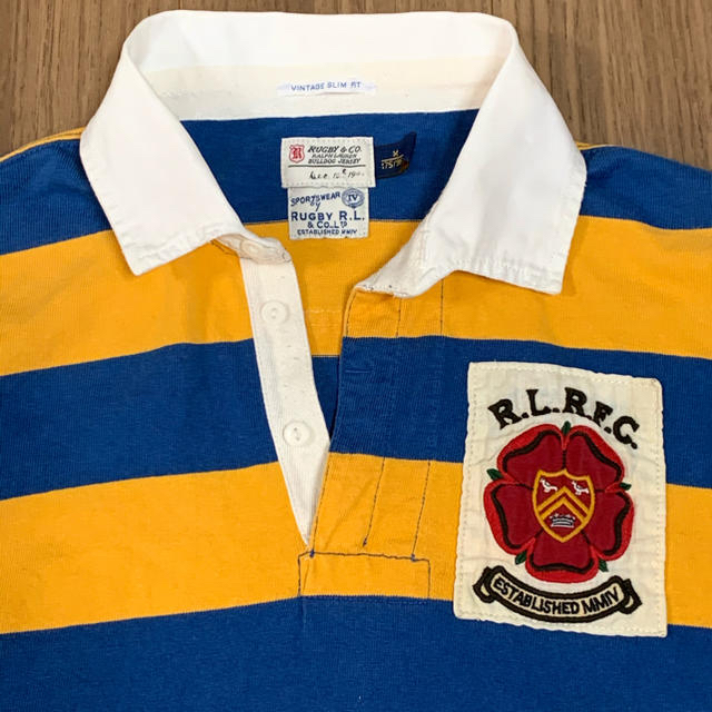 POLO RUGBY(ポロラグビー)のRALPH LAUREN RUGBY No.12 スリークオーターバック メンズのトップス(シャツ)の商品写真