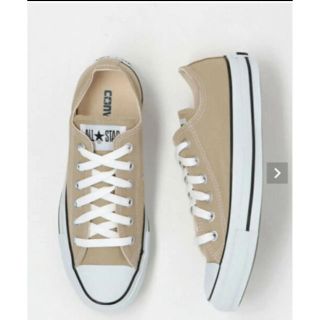 コンバース(CONVERSE)のコンバース スニーカー オールスター ベージュ 23cm(スニーカー)