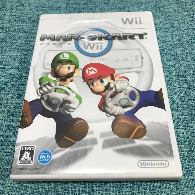 Wii(ウィー)のWii ソフト マリオカート エンタメ/ホビーのゲームソフト/ゲーム機本体(家庭用ゲームソフト)の商品写真