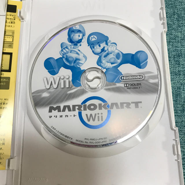 Wii(ウィー)のWii ソフト マリオカート エンタメ/ホビーのゲームソフト/ゲーム機本体(家庭用ゲームソフト)の商品写真