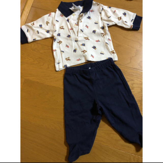 POLO RALPH LAUREN(ポロラルフローレン)のポロベア　パジャマ キッズ/ベビー/マタニティのベビー服(~85cm)(パジャマ)の商品写真