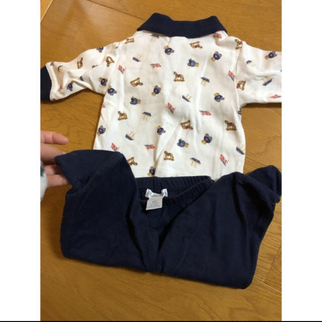 POLO RALPH LAUREN(ポロラルフローレン)のポロベア　パジャマ キッズ/ベビー/マタニティのベビー服(~85cm)(パジャマ)の商品写真