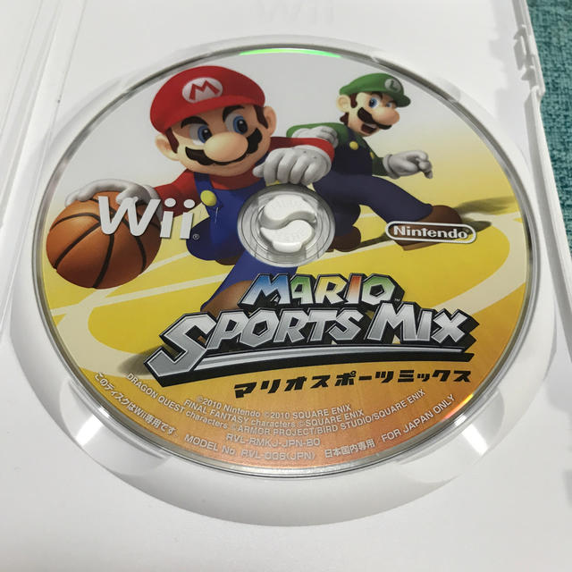 Wii(ウィー)のWii ソフト マリオスポーツミックス MARIO SPORTS MIX エンタメ/ホビーのゲームソフト/ゲーム機本体(家庭用ゲームソフト)の商品写真