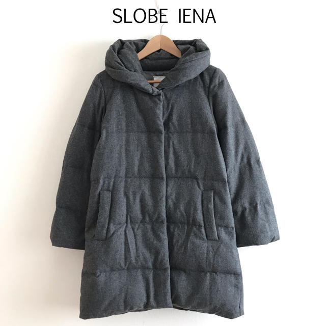 SLOBE IENA(スローブイエナ)のイエナスローブ☆ダウンコート ロング 通勤仕事S M秋冬 かわいい アウター上品 レディースのジャケット/アウター(ダウンコート)の商品写真