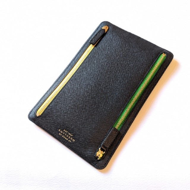 残１【新品★定番色】Smythson パナマ カレンシーケース クラッチ/お財布