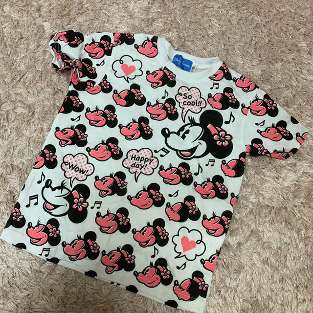 Disney(ディズニー)のディズニーミニーTシャツ キッズ/ベビー/マタニティのキッズ服女の子用(90cm~)(Tシャツ/カットソー)の商品写真