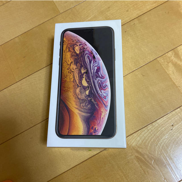 iPhone XS 256G ゴールド　新品未開封