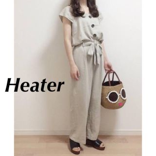 ヘザー(heather)の新品　ヘザー セットアップ アサコン BIGリボン(セット/コーデ)