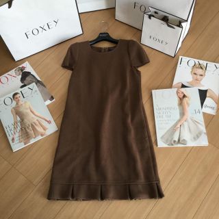 フォクシー(FOXEY)の♡ FOXEY BOUTIQUE　ワンピース（カンパニュラ）♡(ひざ丈ワンピース)