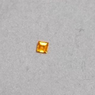 【値下げ】マンダリンガーネット 3mm ルース(リング(指輪))