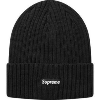 シュプリーム(Supreme)のsupreme Overdyed Beanie Black 新品 黒 ブラック(ニット帽/ビーニー)