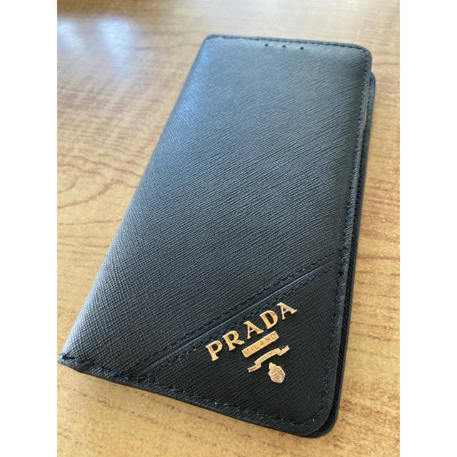 PRADA - プラダ iPhone 7 Plus ケース 手帳型 8 Xの通販 by monian's shop｜プラダならラクマ