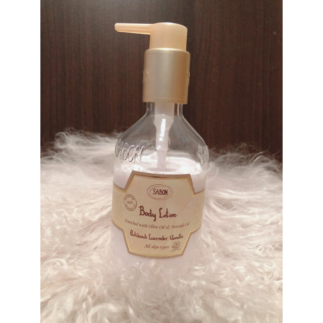 SABON(サボン)のSABON ボディローション ボトル パチュリ・ラベンダー・バニラ コスメ/美容のボディケア(ボディローション/ミルク)の商品写真