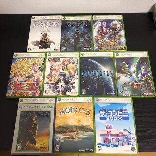 Xbox360 - XBOX360 ソフト 10本 まとめ売りの通販 by ぽん's shop