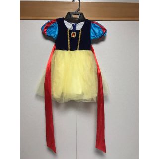 シラユキヒメ(白雪姫)の白雪姫　ハロウィン　コスチューム　女の子　コスプレ(衣装)