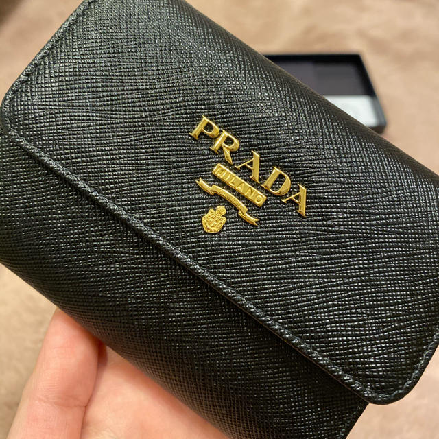 PRADA(プラダ)のPRADA サフィアーノレザー財布 レディースのファッション小物(財布)の商品写真