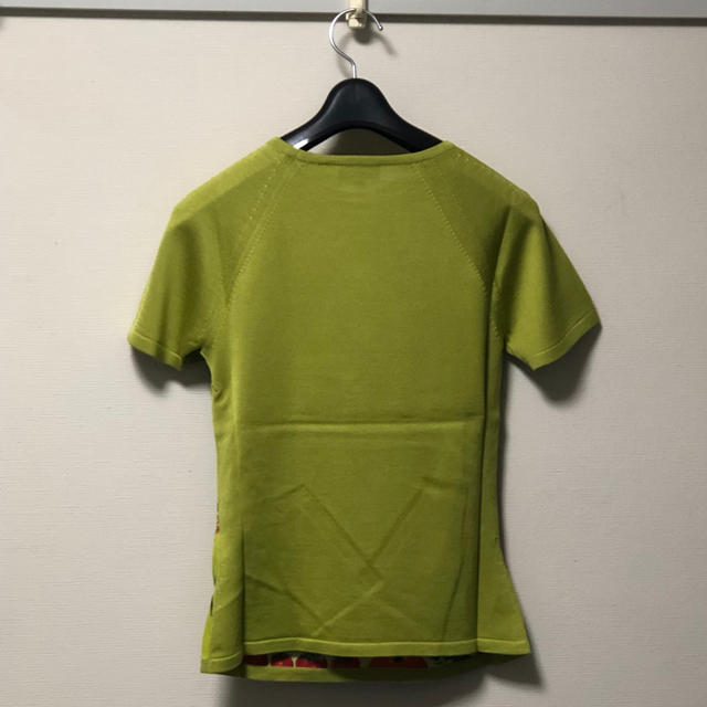 Gucci(グッチ)のGUCCI グッチ　ニット　Tシャツ レディースのトップス(Tシャツ(半袖/袖なし))の商品写真