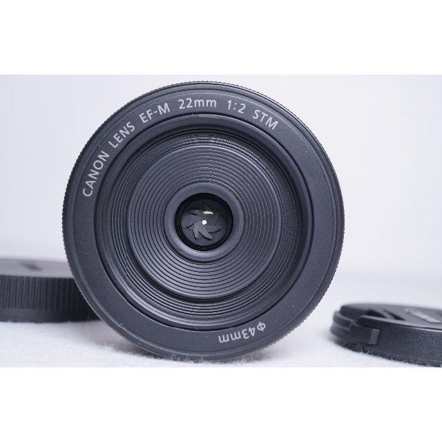 Canon EF-M 22mm F2 STM ブラックの通販 by ヨシ商店｜キヤノンならラクマ - Canon キヤノン 大特価人気