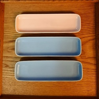 ムジルシリョウヒン(MUJI (無印良品))の無印良品 長方形皿 3枚(食器)