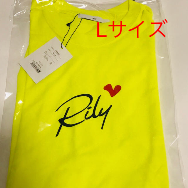 RILY  Tシャツ 黄色 Lサイズ