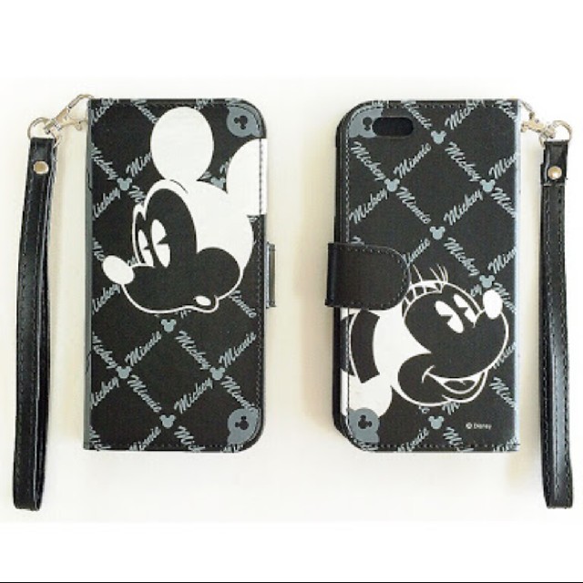 Disney Iphone６用 ディズニー手帳型ケース ミッキー ミニーの通販 By おちゃちゃ S Shop ディズニーならラクマ