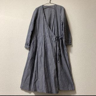 ネストローブ(nest Robe)のネストローブ カシュクール ストライプワンピース(ロングワンピース/マキシワンピース)