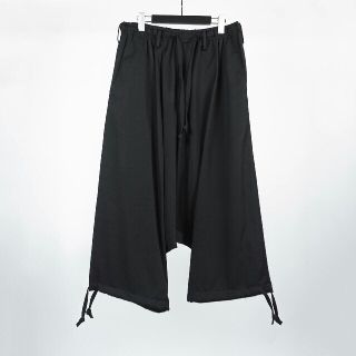 ヨウジヤマモト(Yohji Yamamoto)のyohji  yamamoto 17aw ウールギャバ サルエルパンツ(サルエルパンツ)