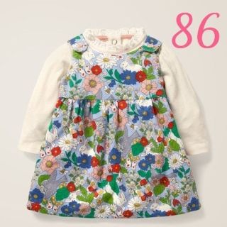 ボーデン(Boden)のBaby Boden ワンピース&ブラウスセット 花柄 86(ワンピース)