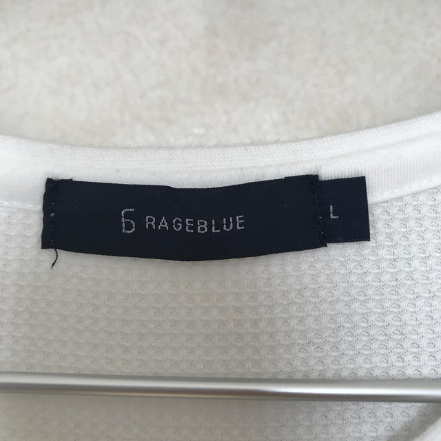 RAGEBLUE(レイジブルー)の5分袖ワッフルTシャツ レディースのトップス(Tシャツ(長袖/七分))の商品写真