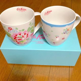 キャスキッドソン(Cath Kidston)のキャスキッドソン　ペアマグカップ(グラス/カップ)