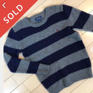 ラルフローレン(Ralph Lauren)のラルフローレン ウール100% ニット セーター  130㎝(ニット)