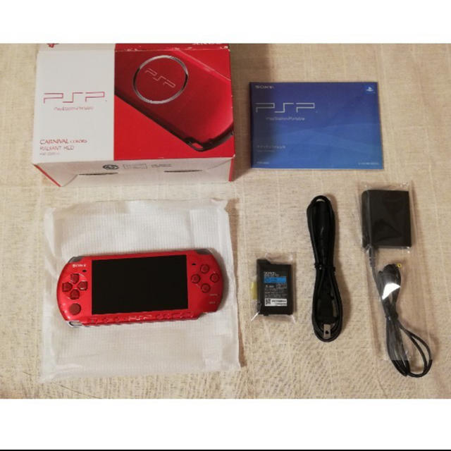 PSP 3000 新品未使用 エンタメ/ホビーのゲームソフト/ゲーム機本体(携帯用ゲーム機本体)の商品写真