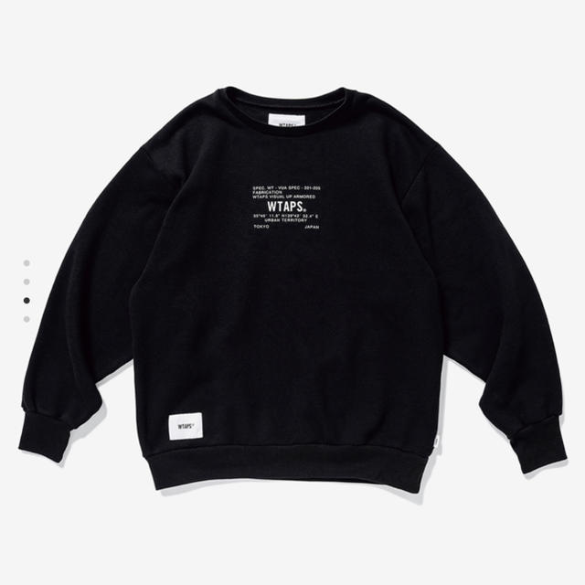 Black⬛️在庫数WTAPS ACADEMY SWEAT SHIRT