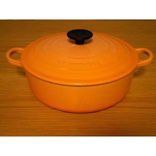 ルクルーゼ(LE CREUSET)のルクルーゼ　ジャポネーズ 　24cm　ピーチピンク(鍋/フライパン)