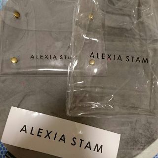 アリシアスタン(ALEXIA STAM)のアリシアスタンクリアバック(トートバッグ)