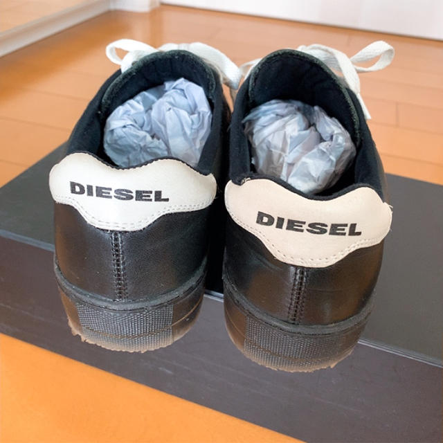 DIESEL(ディーゼル)の【DIESEL】レザースニーカー(38)24.5cm ディーゼル レディースの靴/シューズ(スニーカー)の商品写真