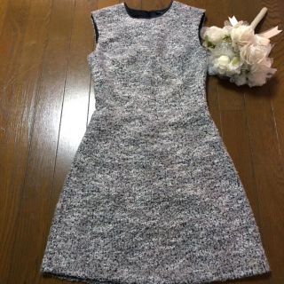 アルマーニエクスチェンジ(ARMANI EXCHANGE)のアルマーニ ウール ワンピース ♡ シャネル ツイード(ひざ丈ワンピース)