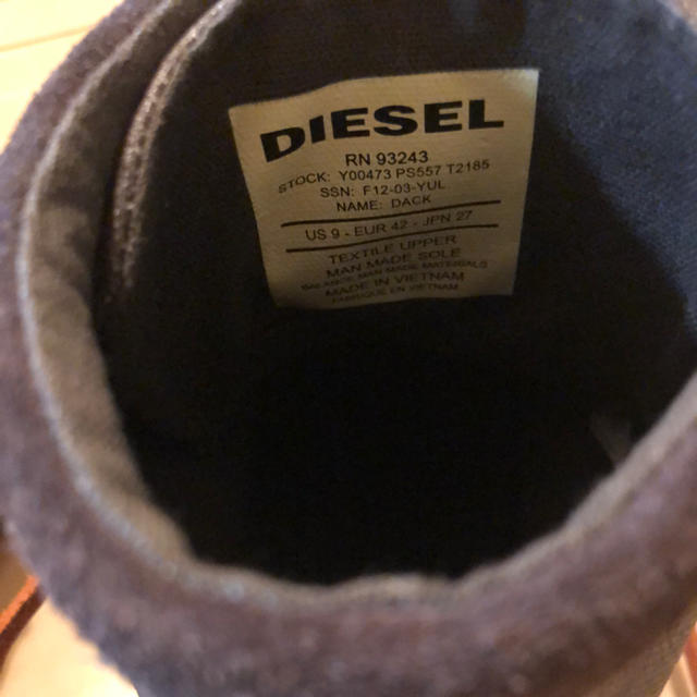 DIESEL(ディーゼル)のDIESEL スニーカー メンズの靴/シューズ(スニーカー)の商品写真